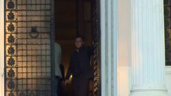 CLEAN : Greek ministers meet with PM over third bailout News Clip