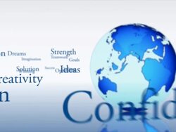 Business motivation words Stock Footage