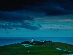 TIME LAPSE: Landscape Canterbury New Zealand Stock Footage