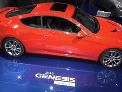 2013 Hyundai Genesis Coupe montage Stock Footage