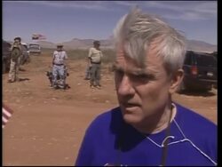 Immigration opponents begin building border fence News Clip