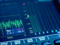 Digital oscilloscope Stock Footage