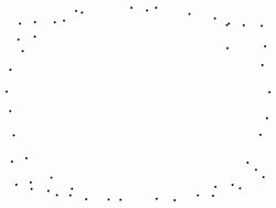 UMBRELLA - pure black dots (TRANSITION) Stock Footage