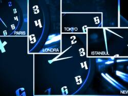 World time clock|HD Stock Footage