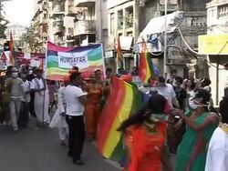 CLEAN: Mumbai's gay community celebrate landmark court ruling News Clip
