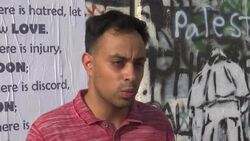 Group of foreigners paint a picture of Pope  Instructional Video