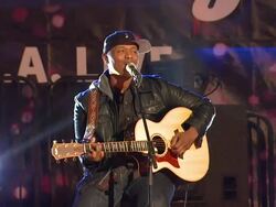 PERFORMANCE: Javier Colon Stock Footage