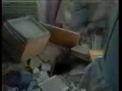 WRAP Aftermath of rocket attack from Lebanon on north Israel News Clip