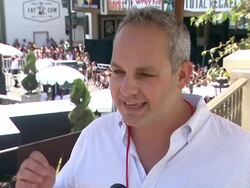 INTERVIEW: Jason Wagenheim (Publisher of Teen Vogue) at Teen Vogue Launches National Shopping Holiday Back-To-School Saturday on 8/11/12 in Los Angeles, CA. Stock Footage