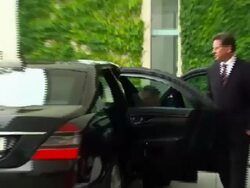 Jens Stoltenberg arrival at Eurozone talks News Clip