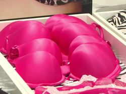 ATMOSPHERE at the Victoria's Secret Models Share Shopping Secrets Of A Stock Footage