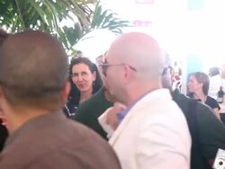 Pitbull at the Grand Tasting Sobe Wine and Food Fe Stock Footage