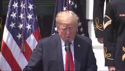 Trump hosts 'patriotism' event after cancelling NFL celebration News Clip