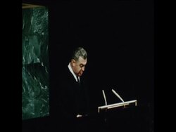 SYND 14/11/1970 HUNGARY AMBASSADOR MAKES SPEECH ON CHIN'AS MEMBERSHIP TO THE UNITED NATIONS News Clip