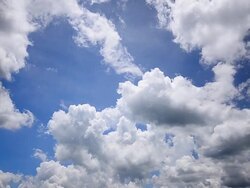HD:Blue sky and cloud nature background Stock Footage