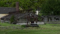 CLEAN : Building in Dachau ex-Nazi camp houses homeless refugees News Clip