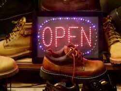 Shoe store Stock Footage