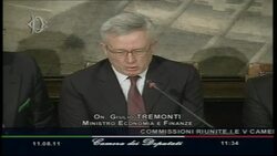 CLEAN: Italy outlines budget cuts News Clip