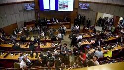 CLEAN : Political tension in Paraguay over draft re election amendment News Clip