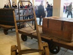 Ellis Island Re-Opens To Public One Year After Hurricane Sandy Stock Footage