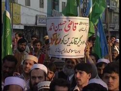 Interview with the group suspected of harbouring Osama Bin Laden News Clip