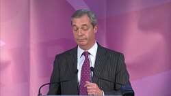 Nigel Farage Speech Soundbites - UKIP Leadership Announcement News Clip
