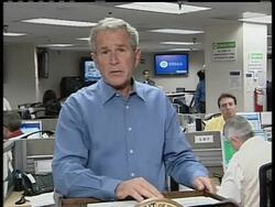 President Bush will skip the Republican National Convention on Monday and travel instead to Texas to meet with emergency workers and people who evacuated the Gulf Coast as Hurricane Gustav bore down. News Clip