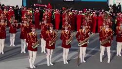 CLEAN : Oly-2018: North Korean cheerleaders perform in Gangneung News Clip