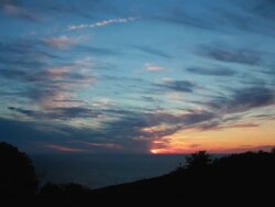 Baltic sea sunset time lapse Stock Footage