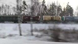 Freight Train Stockshots News Clip