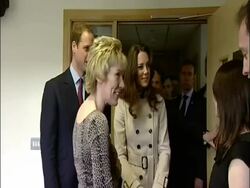 Prince William & Kate Middleton Visit Belfast News Clip