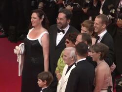 Cannes Film Festival 2009: Opening Night/Up Steps Stock Footage