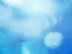 Abstract blue background of defocused lights - loopable Stock Footage