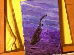 Artist painting Stock Footage