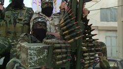 CLEAN : Hamas military wing Qassam Brigades parade News Clip