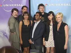 NBC Universal's Press Tour Cocktail Party Stock Footage