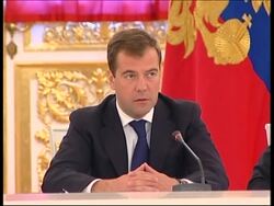 Medvedev warns West against applying sanctions News Clip
