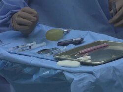 Surgical series Stock Footage