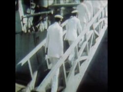 SYND 29 8 74 US SHIP HANDED TO TURKEY News Clip