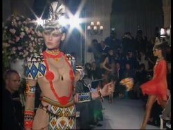 France - Dior and Ungaro fashion show News Clip