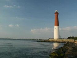 Barnegat Lighthouse Stock Footage
