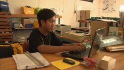 Solar energy lighting up rural areas of Cambodia Instructional Video