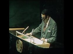 SYND 29 11 78 MEETING OF UN SPECIAL POLITICAL COMMITTEE TO INVESTIGATE ISRAELI ACTIONS News Clip