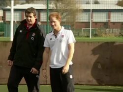 Prince Harry Attends Rugby Festival In Salford News Clip
