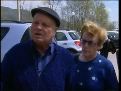 WRAP Mass funeral for quake victims, hearses; mourners reax; ADDS more News Clip