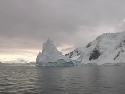 Icebergs in Antarctic Ocean News Clip