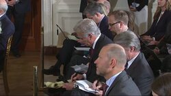 Trump Stands Firm on Tariffs As Sweden PM Visits News Clip