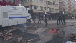 More clashes in Istanbul, police use pepper spray on protesters News Clip