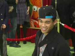 Roshon Fegan at the The World Premiere of Walt Disney's 'The Muppets' at Hollywood CA. (Footage by WireImage Video/Getty Images Entertainment Video) Stock Footage