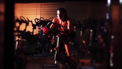 Fitness Exercising Stock Footage